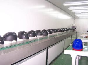摩托車、電動(dòng)車頭盔噴漆線工藝